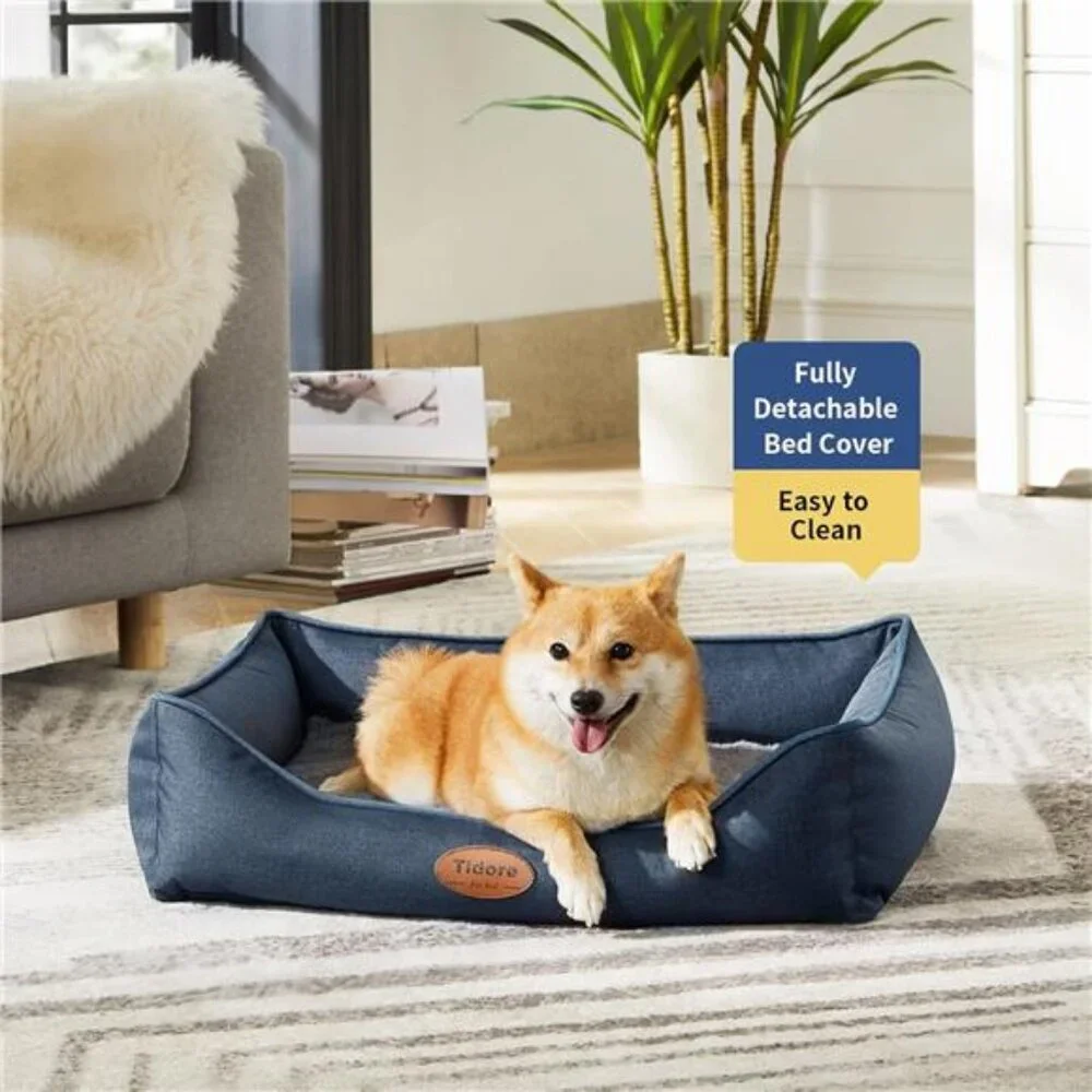 Orthopedic Dog Beds Medium Dogs Durable Egg Crate Foam 26.4